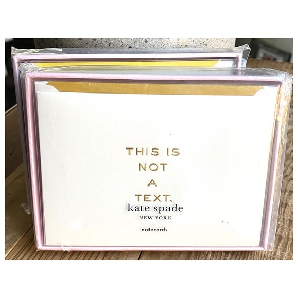 kate spade Office Kate Spade Greeting Card Set Two Boxed Sets